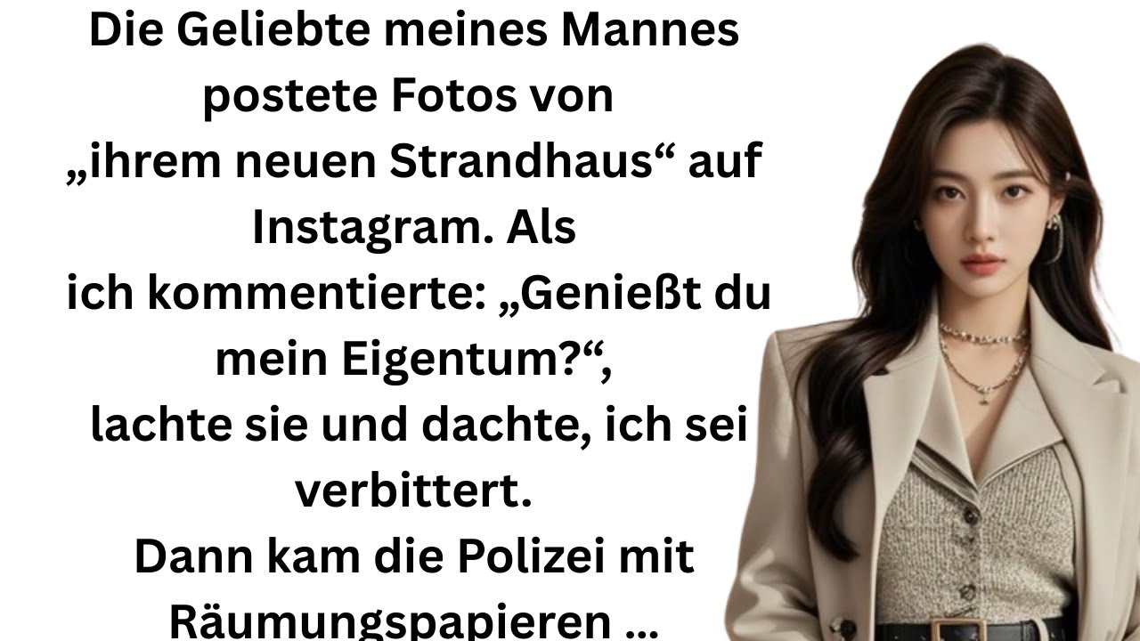 Die Geliebte meines Mannes zog in unser 5-Millionen-Strandhaus – ohne zu wissen, dass es mir gehört