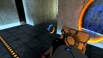 Portal - Test Chamber #13 Under 20 Seconds (SPEED RUN)
