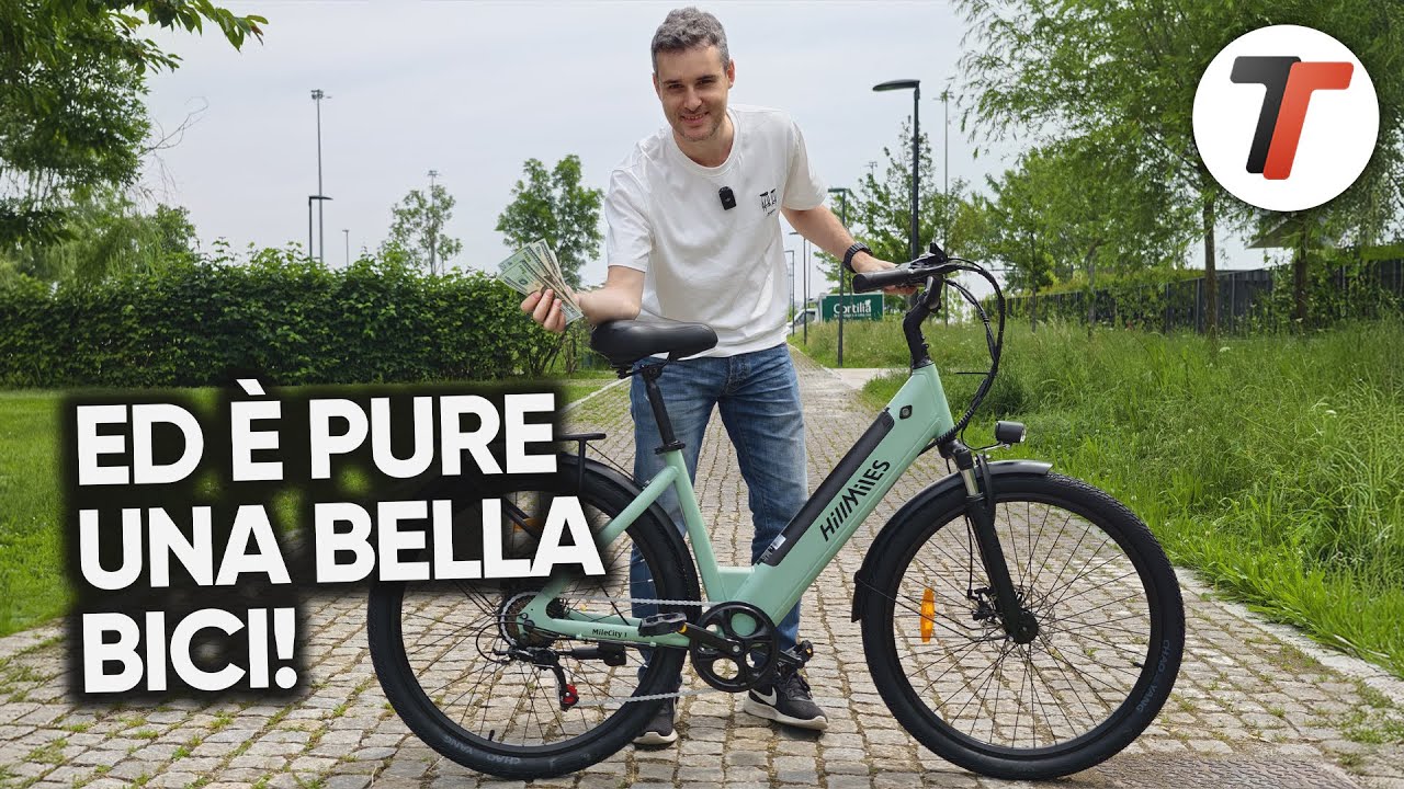 Questa e-bike COSTA POCHISSIMO e SI COMPRA SU AMAZON: HillMiles MileCity 1 | Recensione