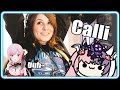 DemonDice "reacts" to Ironmouse calling her "Calli" Live