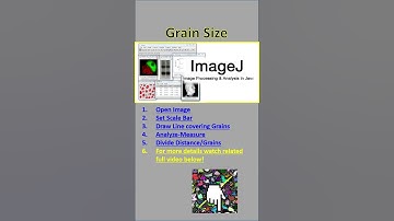 Grain Size using ImageJ Intercept Method