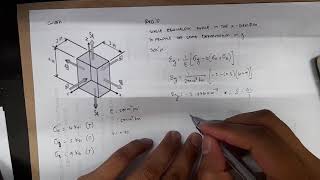 Triaxial Deformation Sample Problem 2
