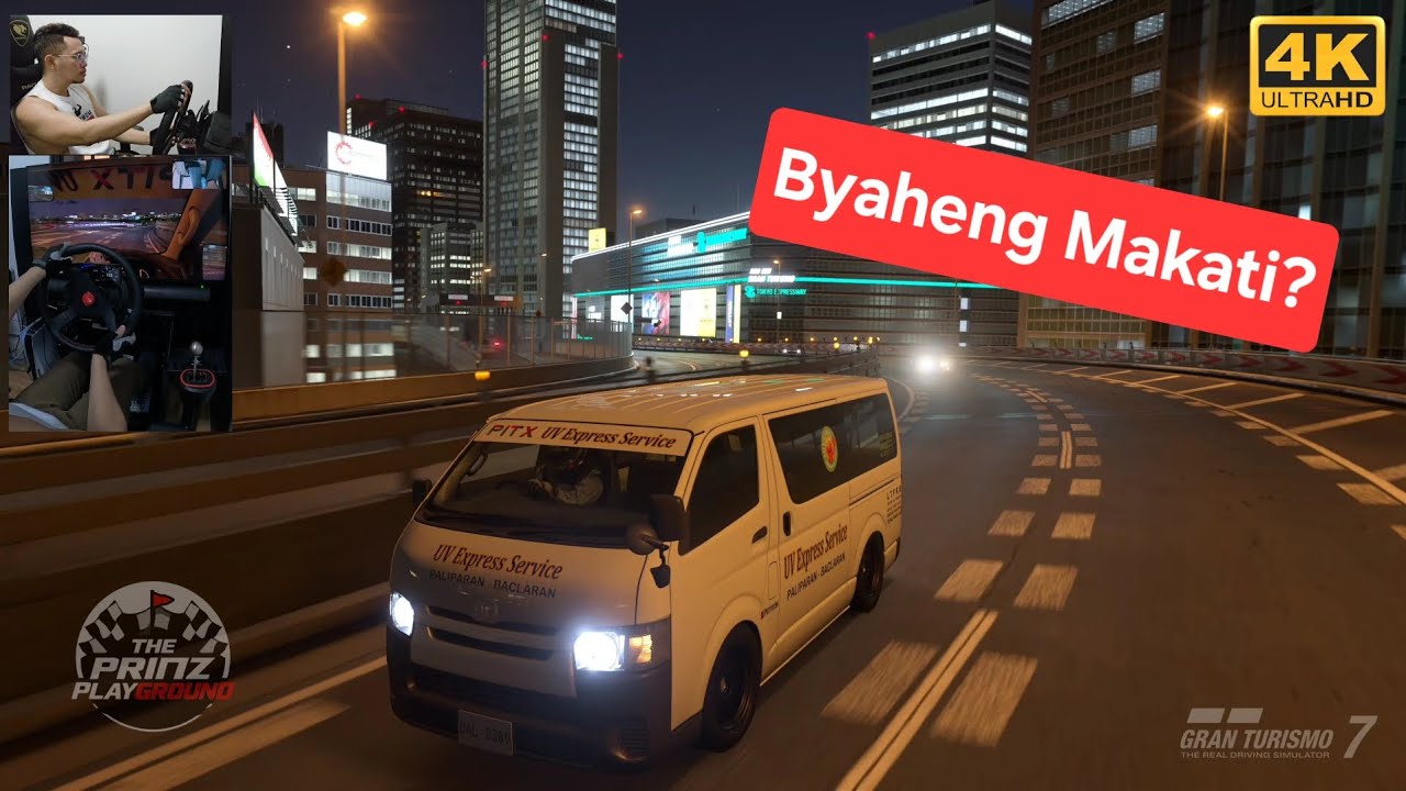 Toyota Hiace Van DX | Tokyo Expressway | Thrustmaster T300RSGT x TH8s x TLCM
