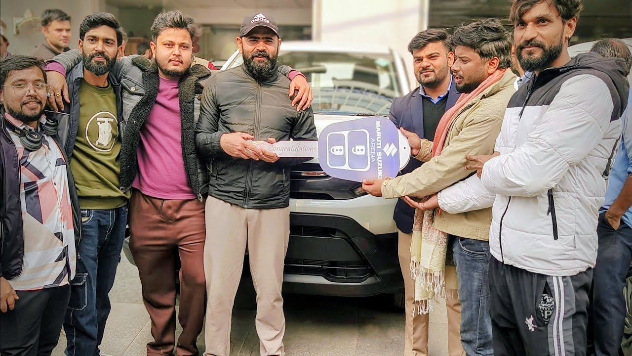 Finally bade bhai ne Diya gift 🥰  Maruti Suzuki Bareja New car