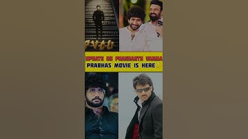 Prabhas and Prashanth Varma