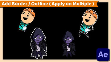 After Effects CC Tutorial : Add Border or Outline around Image or logo