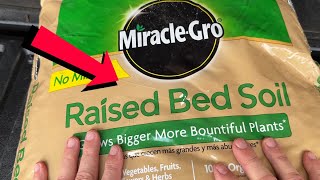Scotts Miracle Grow Raised Bed Soil, 1.5 cu. ft.