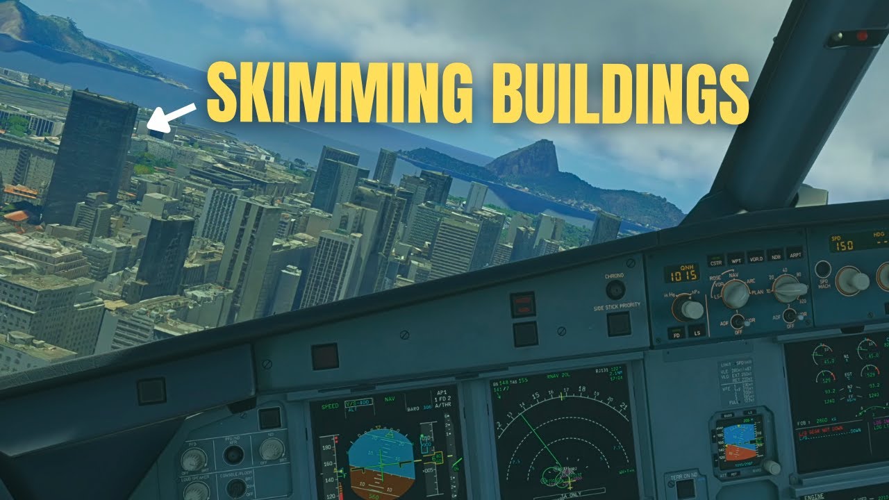 Salvador to Rio (SDU) | Airbus A320neo | PS5 Pro Raw Flight [4K HDR]