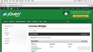 5、jQuery Mobile Widgets2 selectmenu