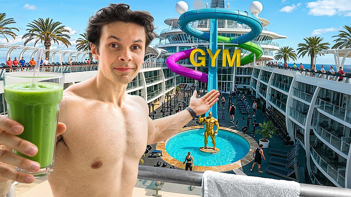 I Spent 100 Hours on a Fitness Cruise