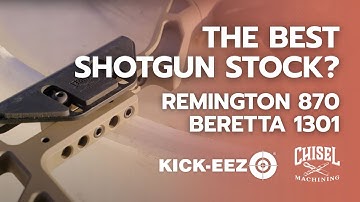 Chisel Machining Shotgun Stock | Remington 870 and Beretta 1301!