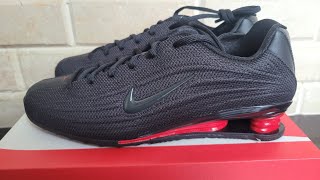 (W) Nike Shox Z Black University Red / HQ7540-002