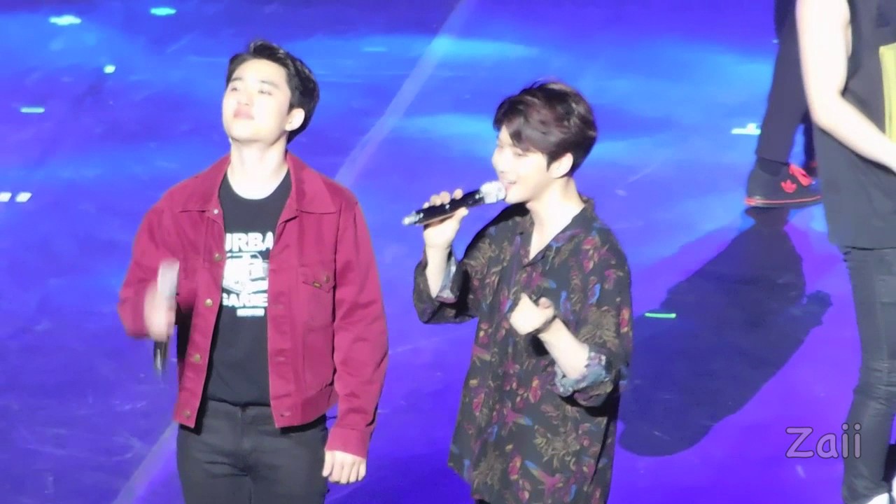 [270417] EXO EXO'rDIUM in Mexico - Do it together - Drop that - Lucky