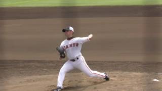 2016/07/08 巨人 杉内俊哉 投球フォーム