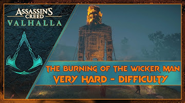 The Burning of the Wicker Man - Chapter 5 | AC Valhalla | Very Hard - Master Difficulty | RTX 2070