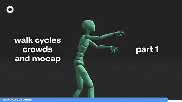 Walkcycles, Crowds, and Mocap - PART 1