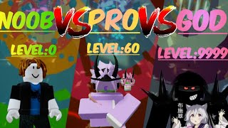 Tower of Hell NOOB VS PRO VS GOD. ROBLOX Tower of Hell