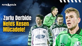 Kocaelispor - Sakaryaspor 1998-99 Sezonu Zorlu Derbide Nefes Kesen Mücadele