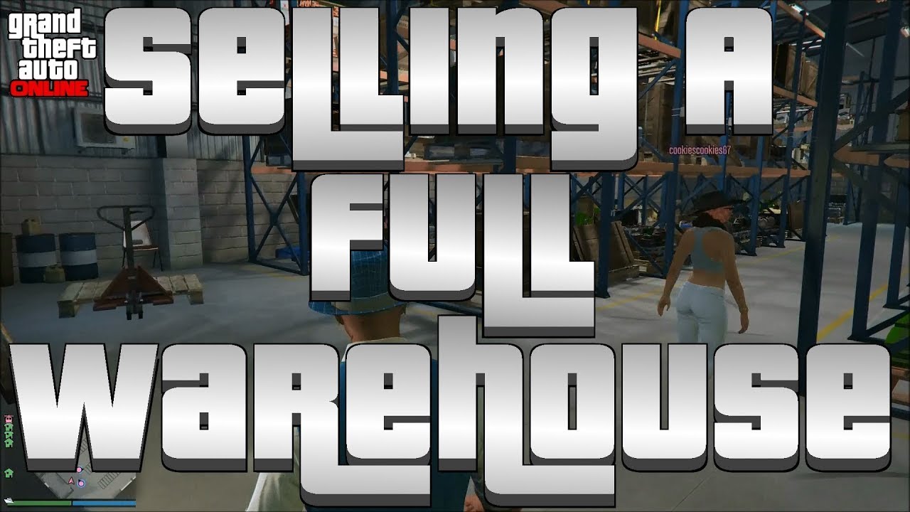 GTA Online filling and selling a small warehouse 'solo' YouTube