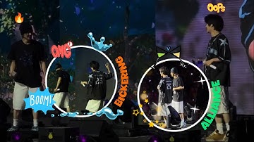 yeonjun and beomgyu make alliance after bickering at concert