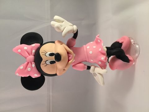 HOW TO MAKE Minnie Mouse Clubhouse CAKE TOPPER Video Tutorial by Dani Tutorials