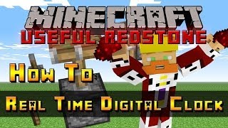 Useful Redstone - How To: Real Time Digital Clock