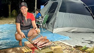 MONTAMOS ACAMPAMENTO NA BEIRA DO RIO XINGU E FIZEMOS CHURRASCO