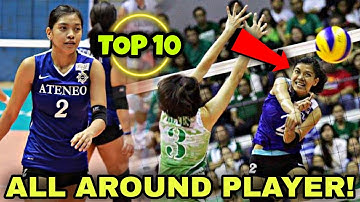 Alyssa Valdez Top 10 Best Plays as a MIDDLE BLOCKER!