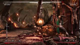 Mortal Kombat Xl sub zero armor break tech!