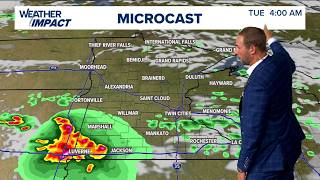 WEATHER: Storms possible overnight into Tuesday morning