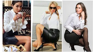Muter leather latex mini skirts ideas for women's and girl's#2022 skirt ideas