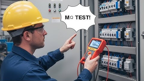 Megger testing of MCC Panel #megger #automation #cement #industrialautomation #cementplant #siemens