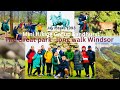 The great park long walk windsor mini hiking group easter  holiday break 4k 31032024 uk vlog