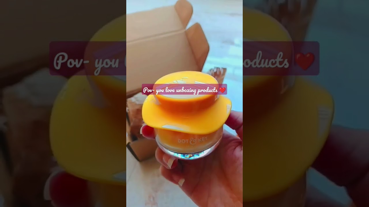 When you love unboxing skincare❤️🥰💘