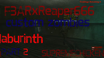 call of duty world at war custom zombies: labyrinth part 2