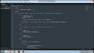 CARA MEMBUAT TABEL DI SUBLIME TEXS