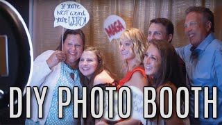 HOW TO DIY A PHOTO BOOTH FOR EVENTS