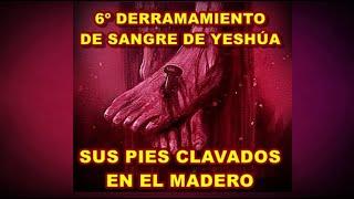 SUS PIES CLAVADOS - 6º DERRAMAMIENTO DE SANGRE DE YESHÚA