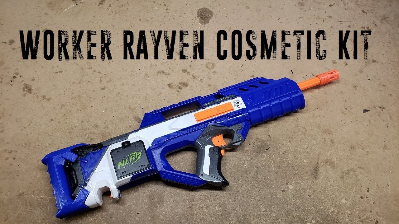 nerf rayven kit