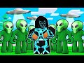 I Got TRAPPED In a AREA 51 ALIEN INVASION, Part 7.. (Roblox Bedwars)