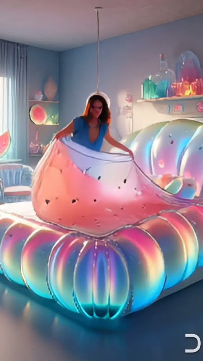 beautiful slime bed