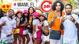 CRAZIEST 24 Hours IN MIAMI WITH DESHAE FROST 😳🤣 !! *Spring Break*