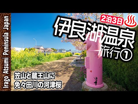 伊良湖温泉♨️旅行①☀️豊橋から田原へ｜菜の花咲く渥美半島をめぐる春の一人旅