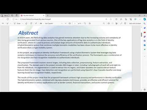GMR-7: A Novel Identity Verification Framework using a Hybrid  Biometric System