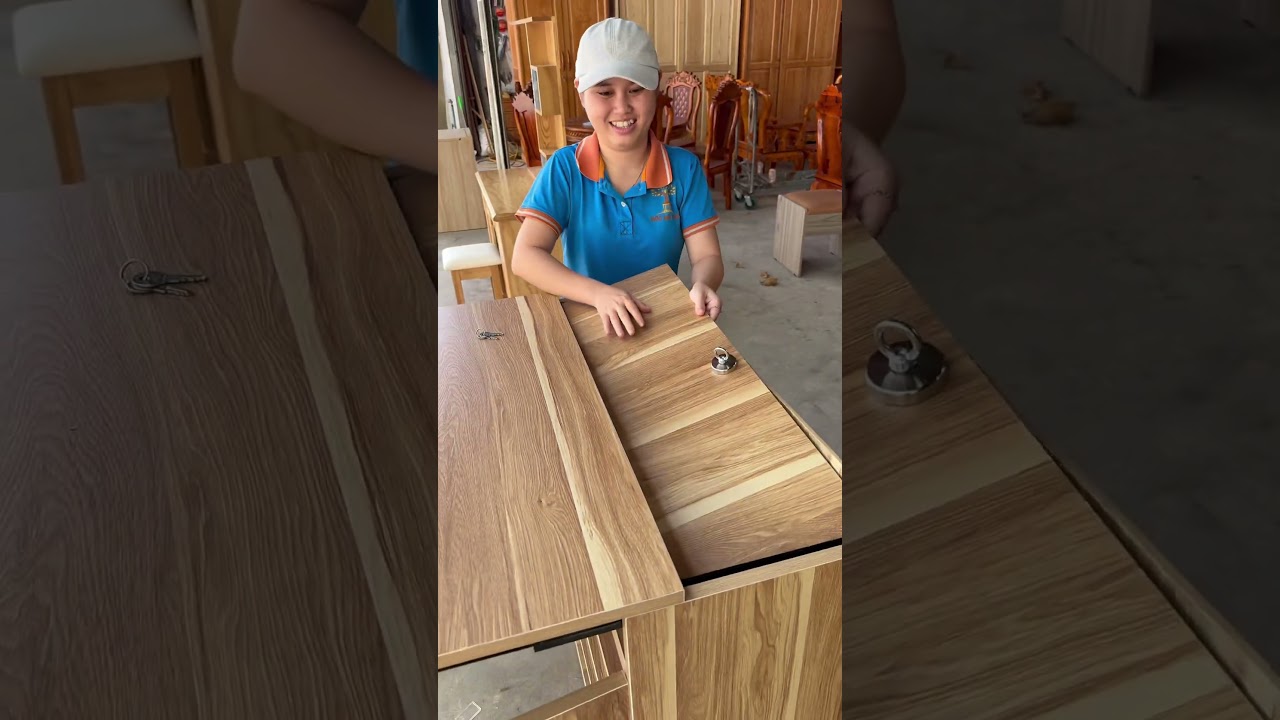 DIY wood hidden furniture 