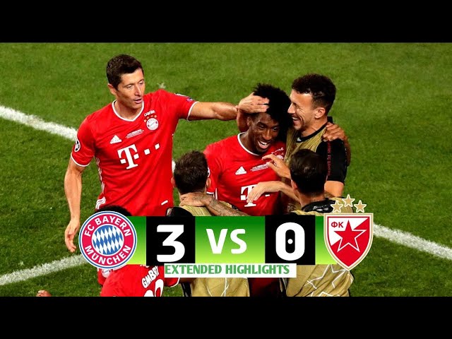 Crvena Zvezda mts Belgrade - FC Bayern Munich Highlights