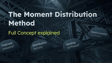 Moment Distribution Method Full Concept Guide | Stiffness, Relative Stiffness, DF & COF Explained