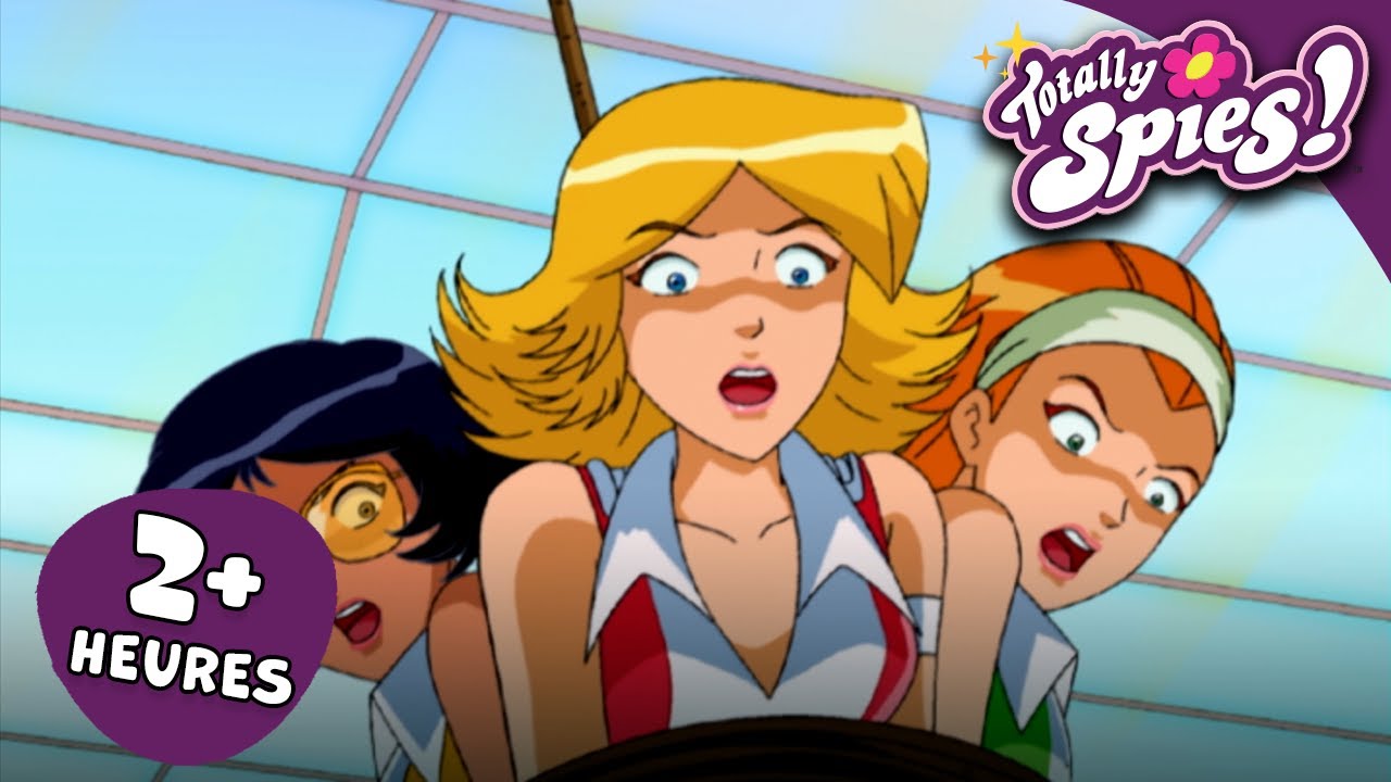 Totally Spies ! Français 🇫🇷 🕵️‍♀️ Saison 3, Épisode 7 - 12 🌸 2 HEURES D'ÉPISODES