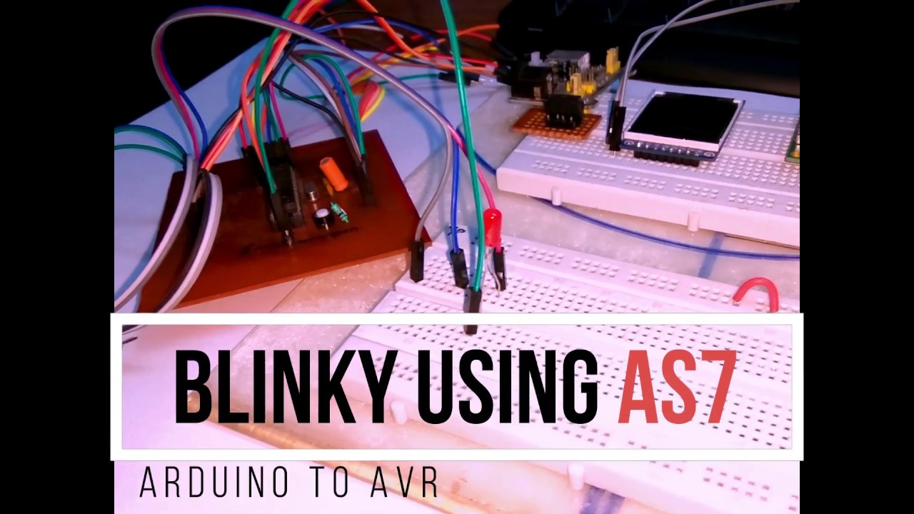 Get started with Atmel Studio 7 by blinking a LED