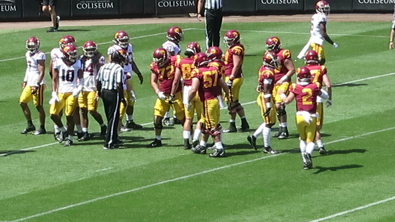 At trojancandy.com: See USC Tailback Stephen Carr Score a Touchdown at the 2021 Spring Showcase